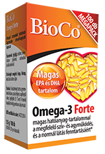 Omega 3 Forte 100 db kapszula Mega Pack (BioCo)